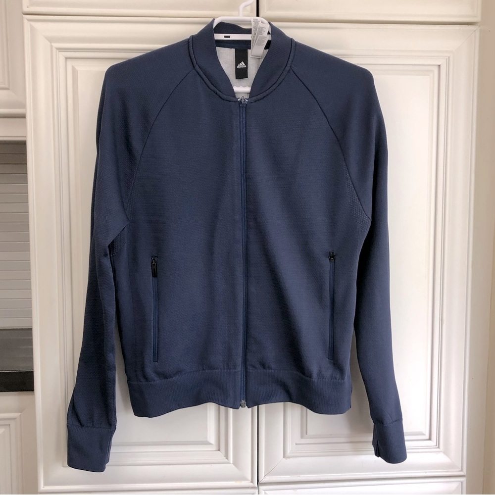 Adidas women’s zip athletic jacket
